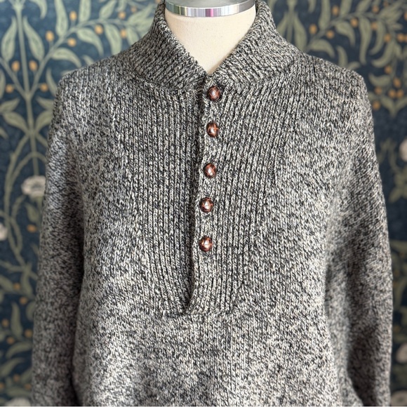 Jerry Leonard Other - Vintage 90s Jerry Leonard Grey Marled Wool Sweater